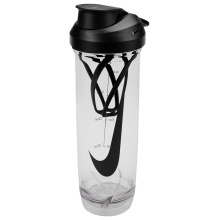 Nike Trinkflasche TR Recharge Shaker Bottle 2.0 transparent/schwarz/anthrazitgrau 709ml